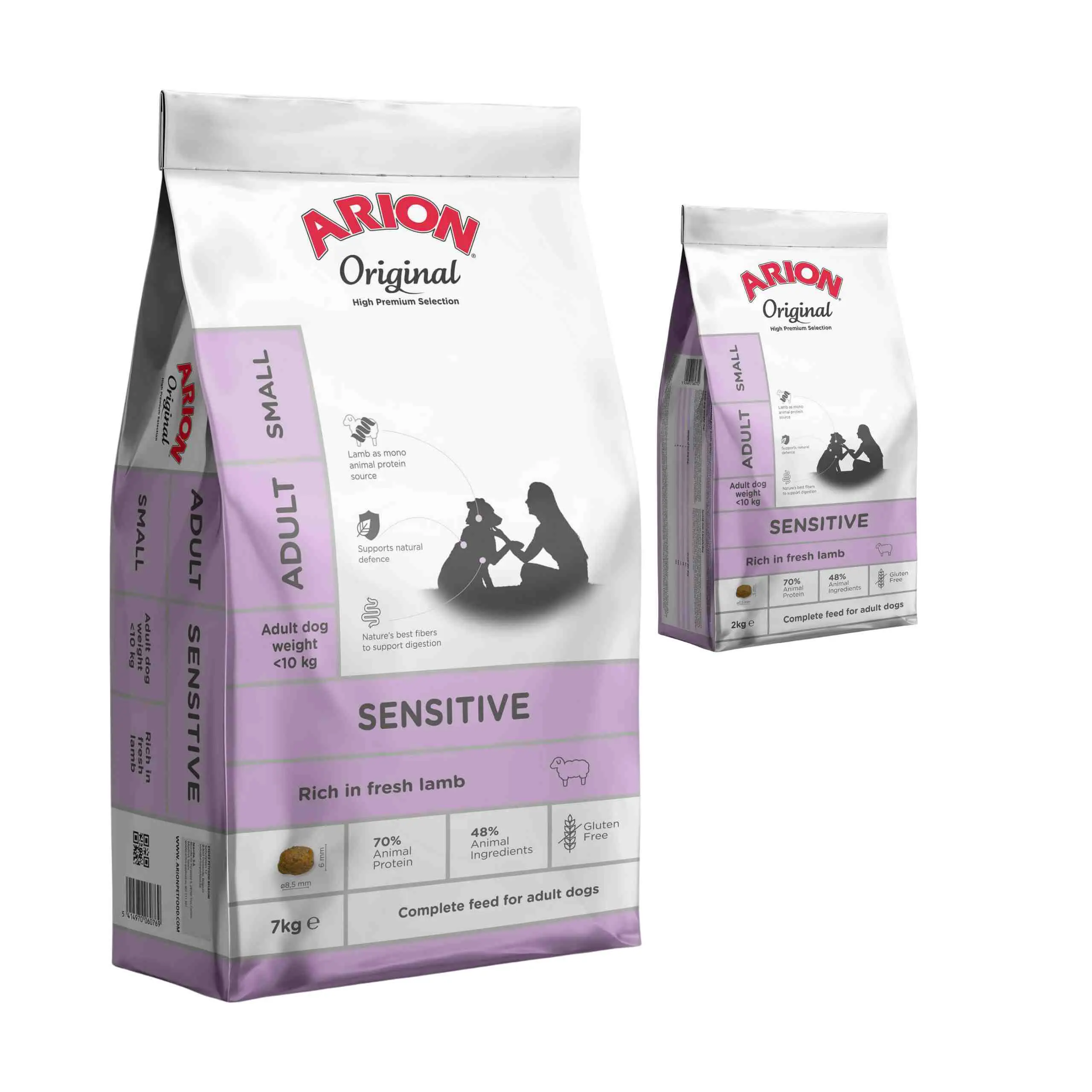 Arion Original jagnięcina adult małe rasy 9 kg