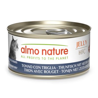 Almo Nature HFC barwena, tuńczyk w galaretce adult 70 g × 24