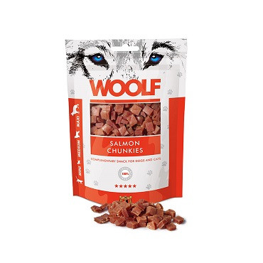 Woolf Chunkies łosoś 100 g