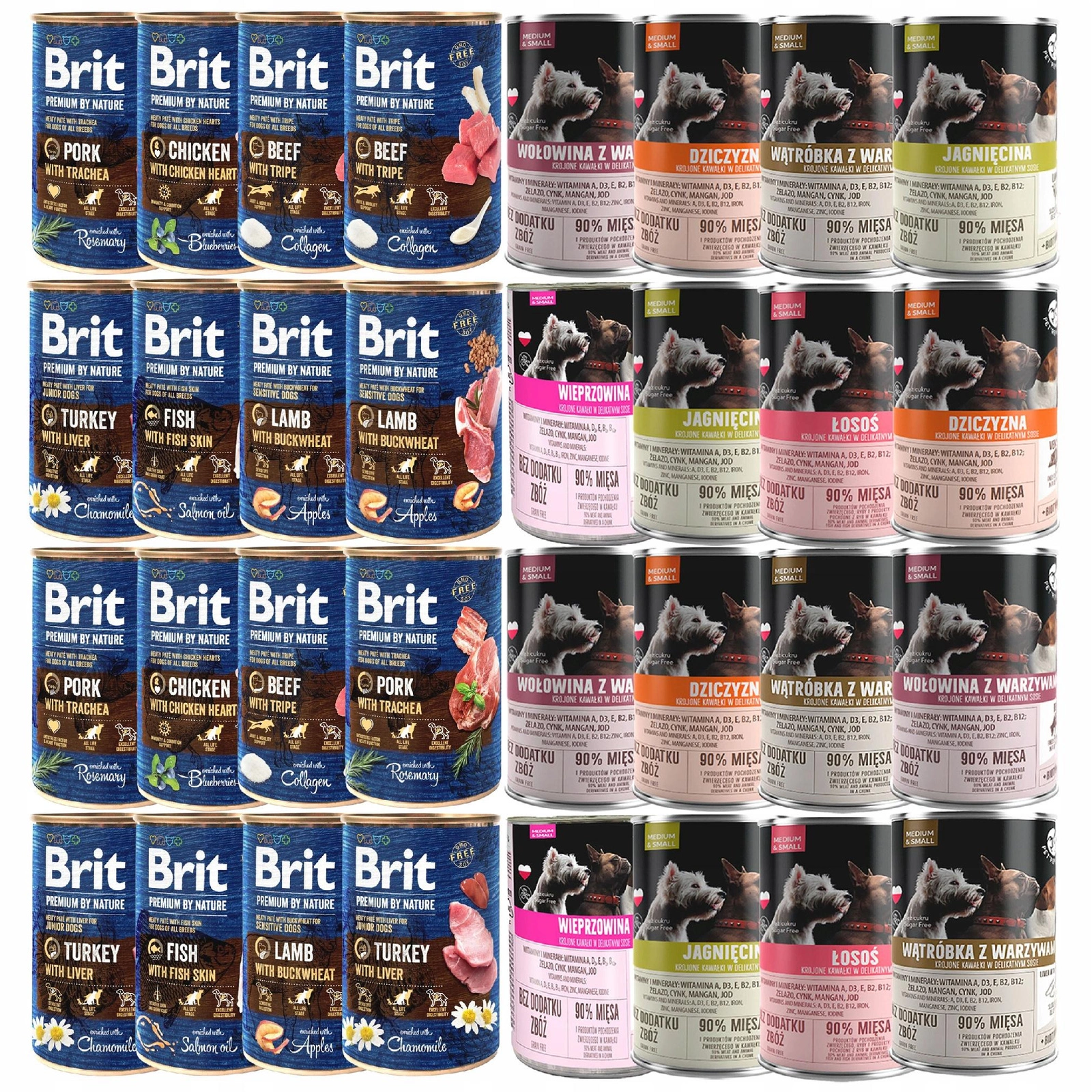 Brit By Nature adult 400 g × 32