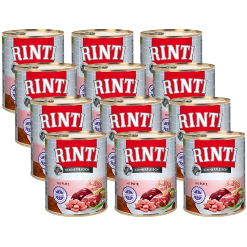 Rinti Kennerfleisch indyk adult 800 g × 12
