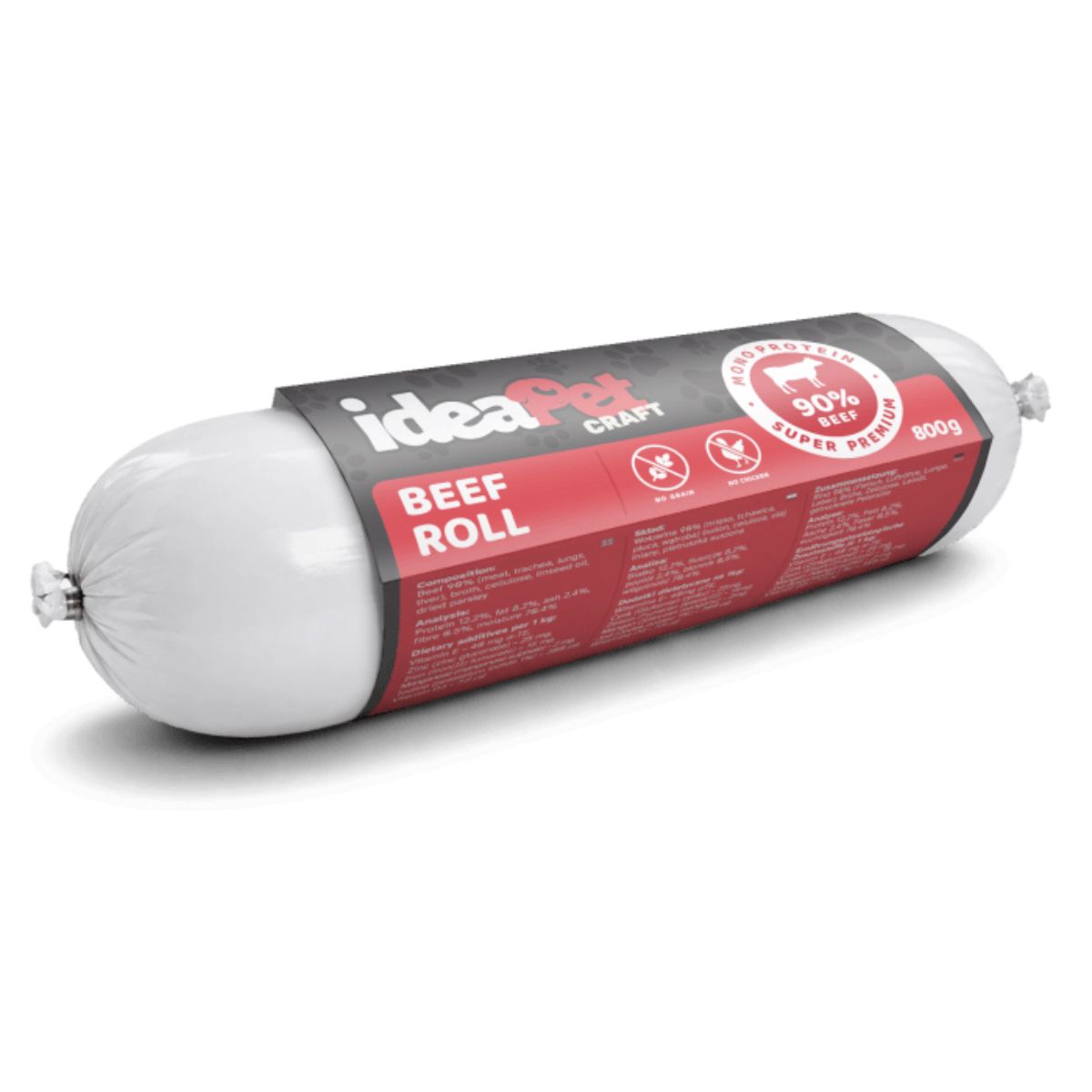 IdeaPet Craft wołowina 400 g × 2