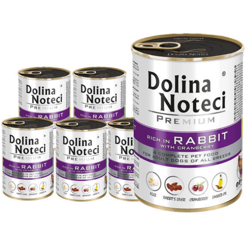 Dolina Noteci Premium królik 400 g × 12