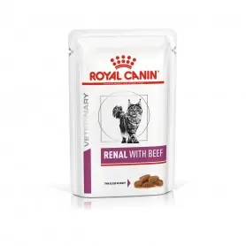 Royal Canin Veterinary Diet Renal wołowina w sosie 85 g × 12