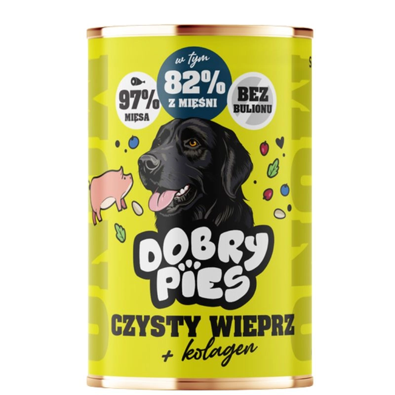 Dobry Pies Mono wieprzowina adult 400 g