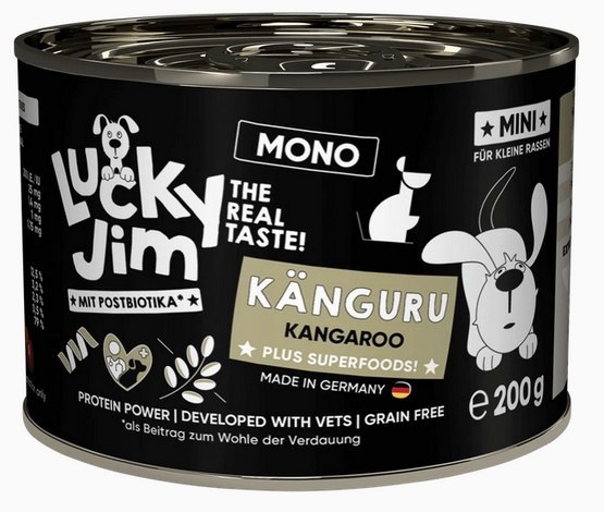 Lucky Jim Mono kangur adult małe rasy 200 g
