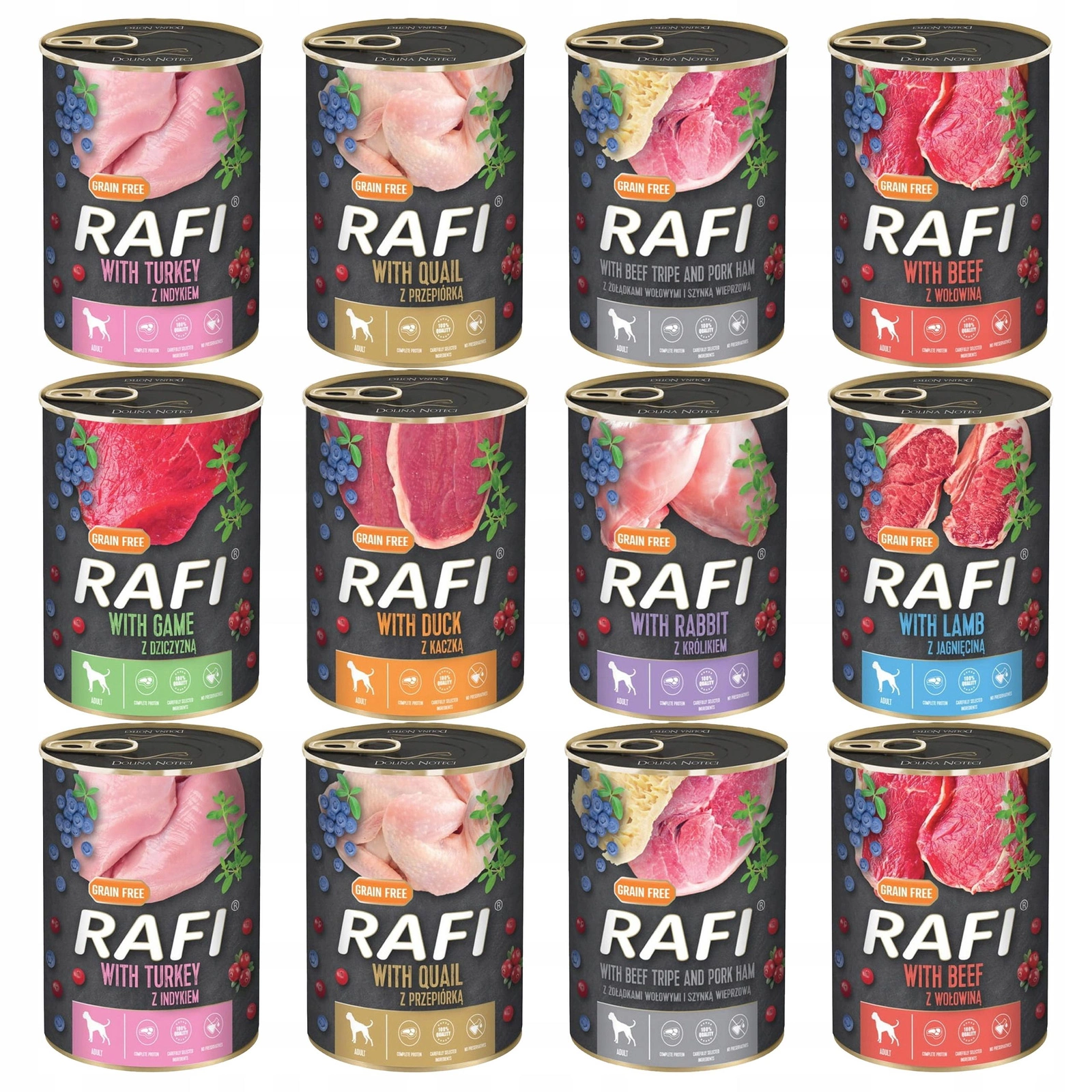 Rafi 400 g × 12