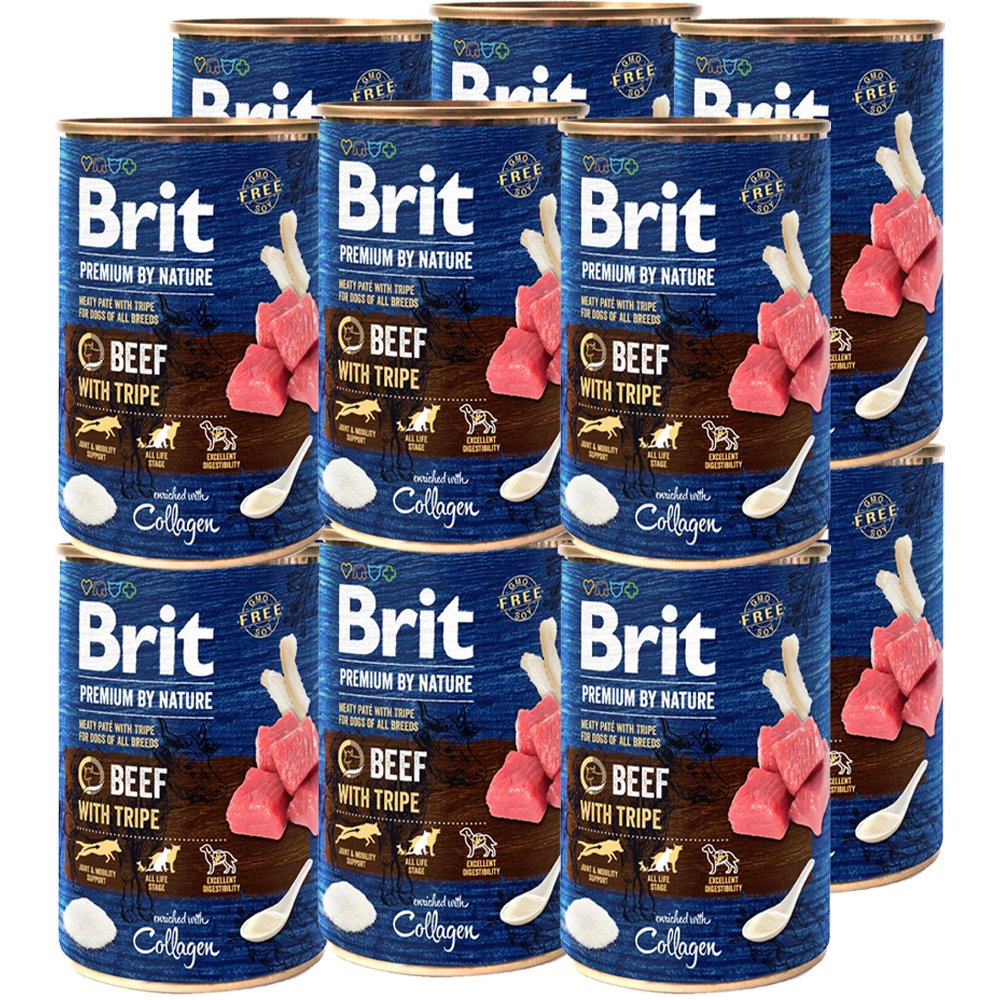 Brit Premium By Nature wołowina adult 400 g × 12