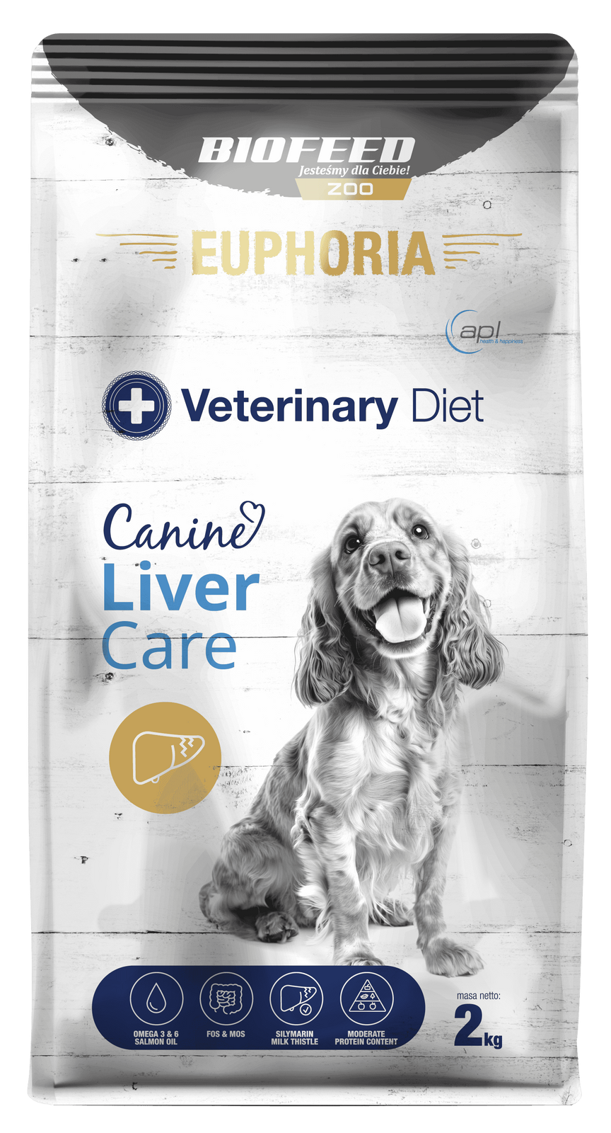 BioFeed Euphoria Veterinary Diet wątroba 2 kg