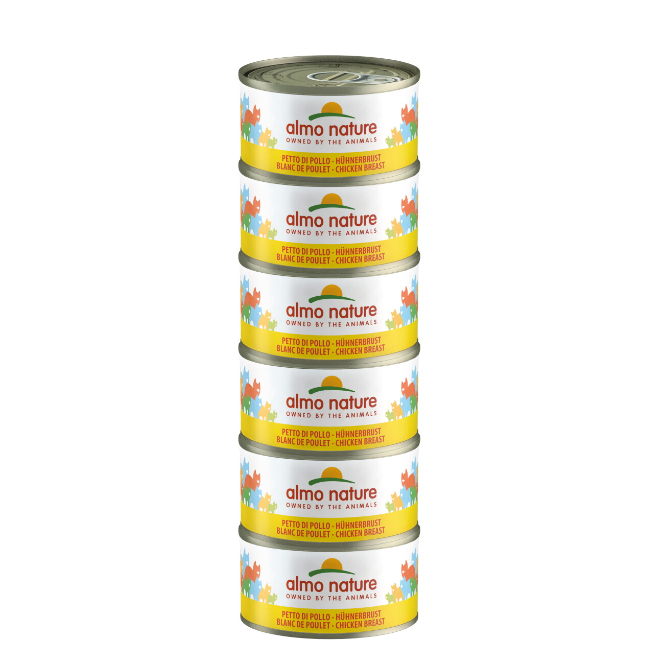 Almo Nature Hfc Natural kurczak w bulionie 70 g × 6