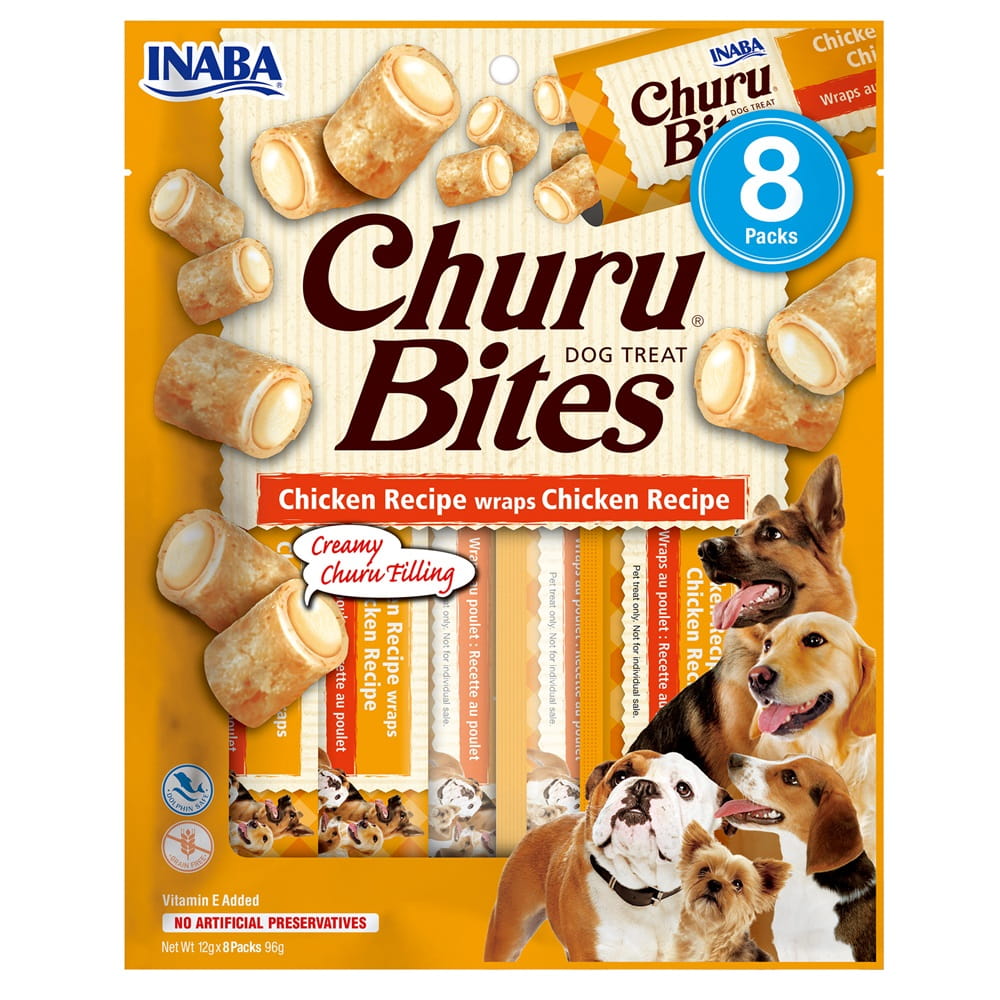 Inaba Churu Bite kurczak 12 g × 8