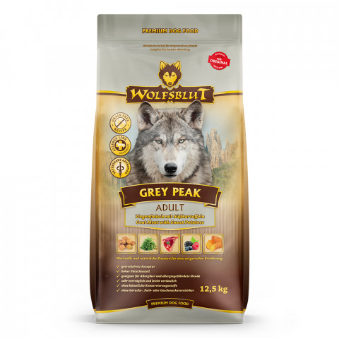 Wolfsblut Grey Peak kozina adult 12,5 kg