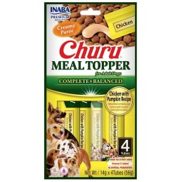 Inaba Dog Meal Topper kurczak adult 14 g × 4