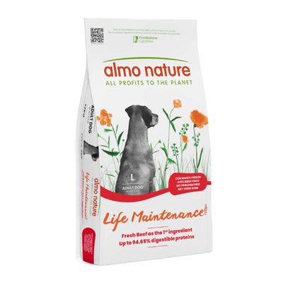 Almo Nature Life Maintenance wołowina adult duże rasy 12 kg × 2