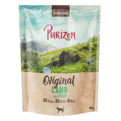 Purizon Original Sterilised jagnięcina, ryby adult 400 g