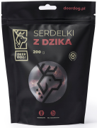 Deer Dog serdelki z dzika 200 g