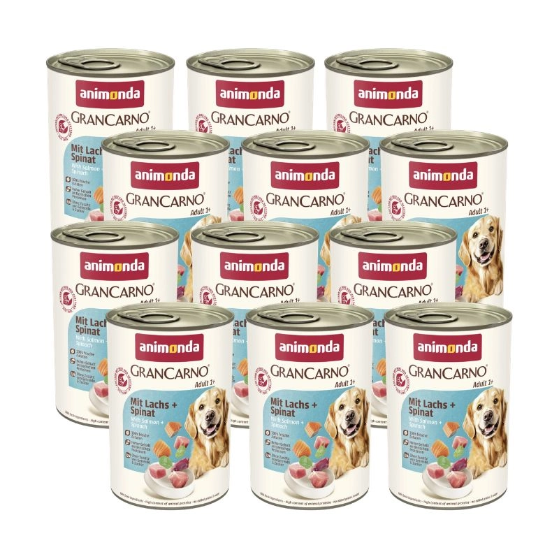 Animonda GranCarno Original łosoś adult 400 g × 12