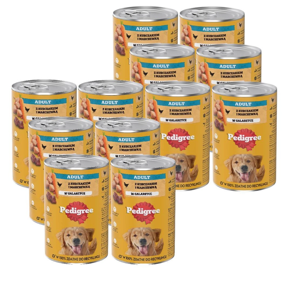 Pedigree kurczak adult 1.2 kg × 12