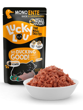 Lucky Lou SuperMono kaczka kawałki 125 g