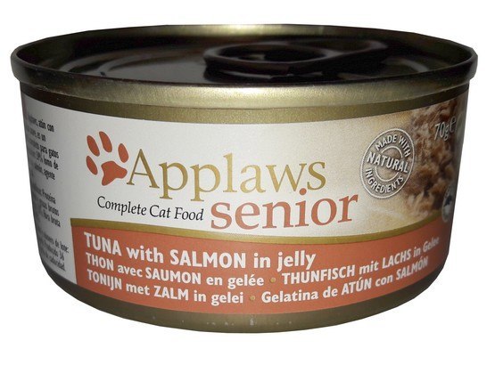 Applaws tuńczyk, łosoś senior 70 g