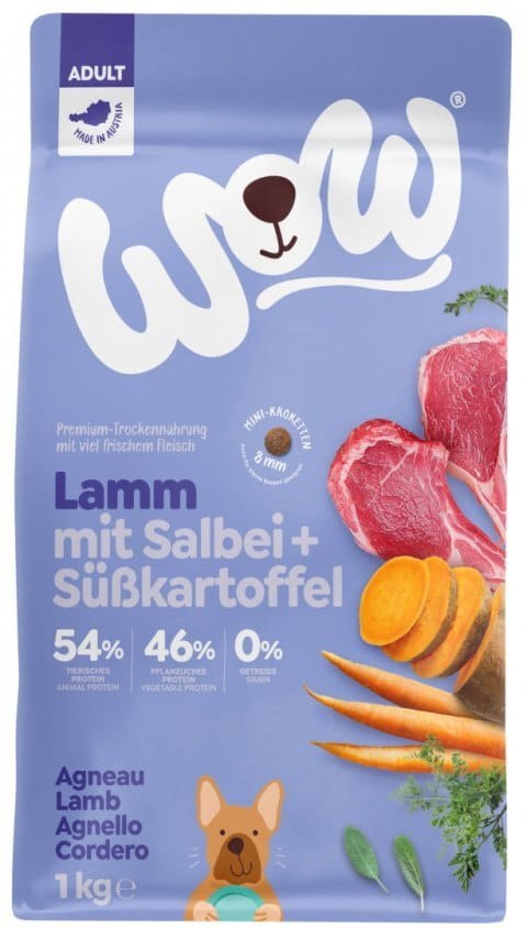 WOW Mini jagnięcina adult małe rasy 1 kg