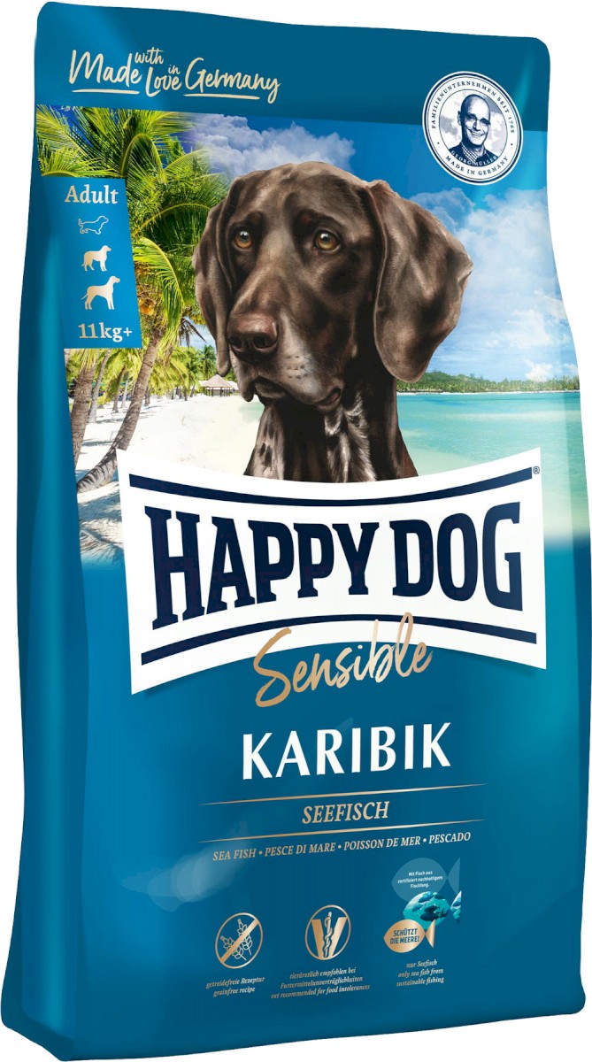 Happy Dog Sensible Karibik ryba adult 1 kg