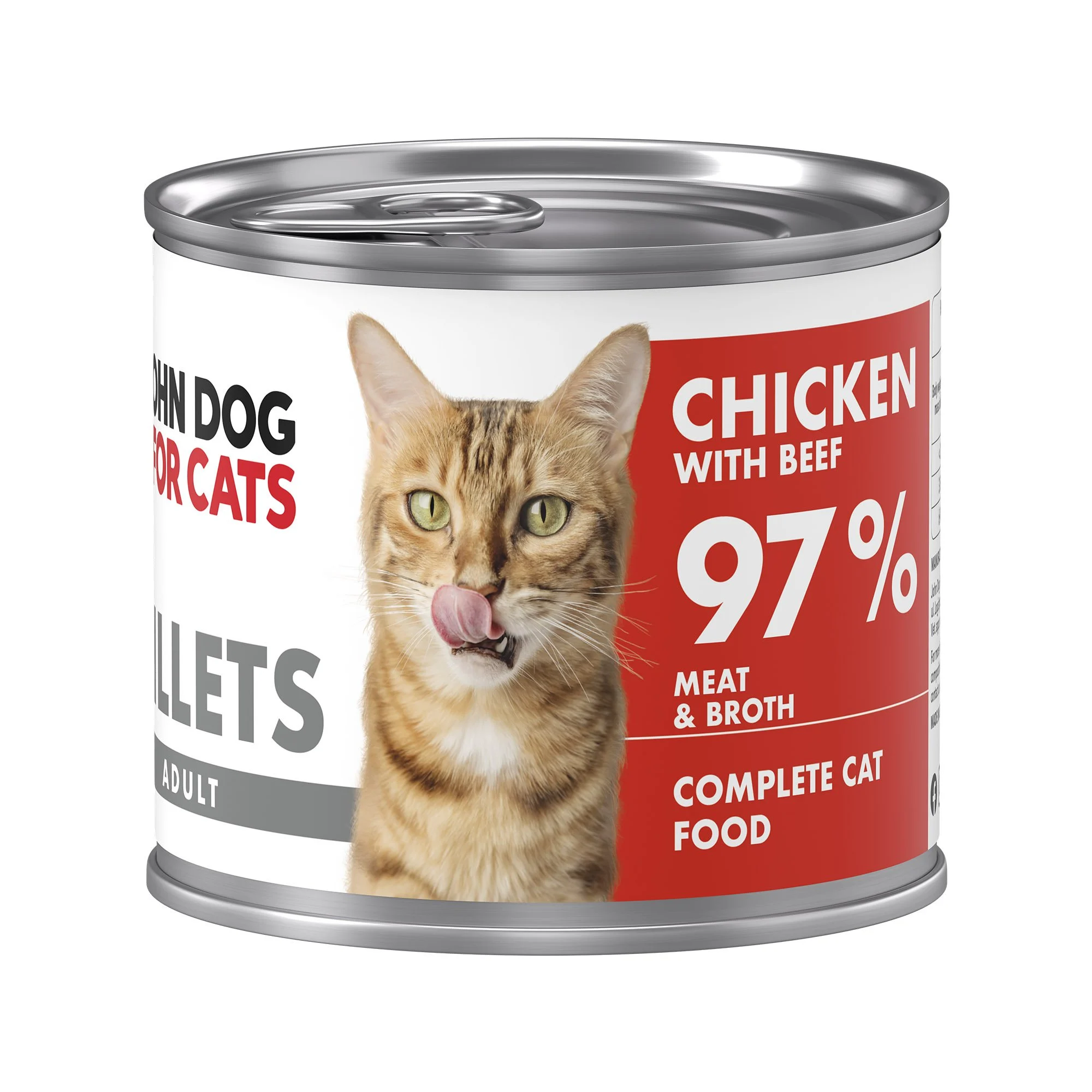 John Dog For Cats kurczak, wołowina w sosie adult 140 g