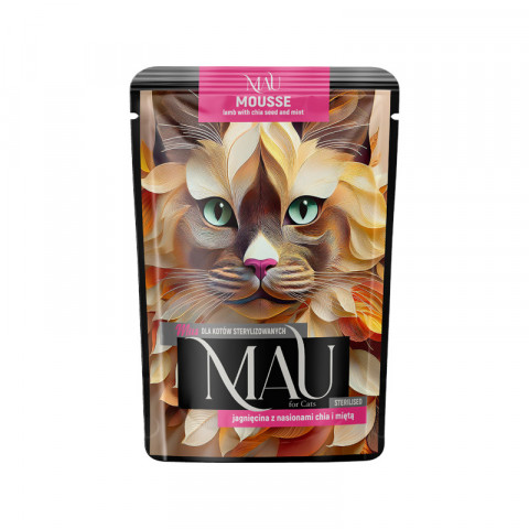 Dolina Noteci Mau Skin & Coat Sterilised jagnięcina z nasionami chia pasztet 85 g
