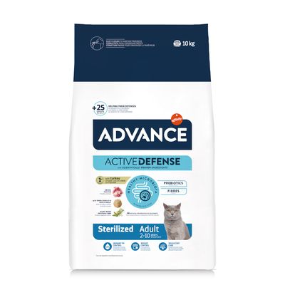 Advance ActiveDefense Sterilised indyk adult 10 kg