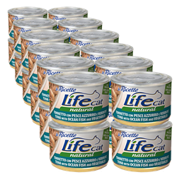 Life Cat Le Ricette ryby, tuńczyk 150 g × 24
