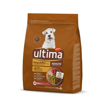 Ultima wołowina adult małe rasy 2.5 kg × 2