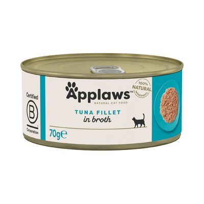 Applaws Sensitive tuńczyk w bulionie adult 70 g × 24
