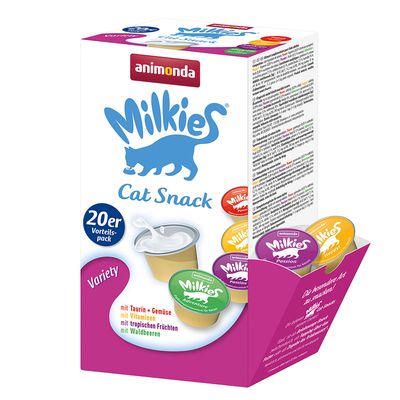 Animonda Milkies mix smaków 15 g × 20