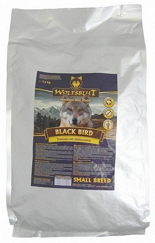 Wolfsblut Black Bird indyk z batatem adult małe rasy 2 kg
