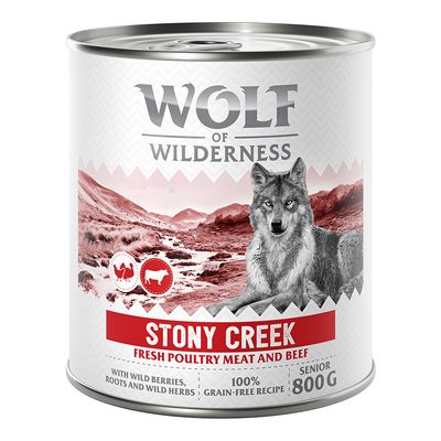 Wolf of Wilderness Expedition drób, wołowina senior 800 g × 6
