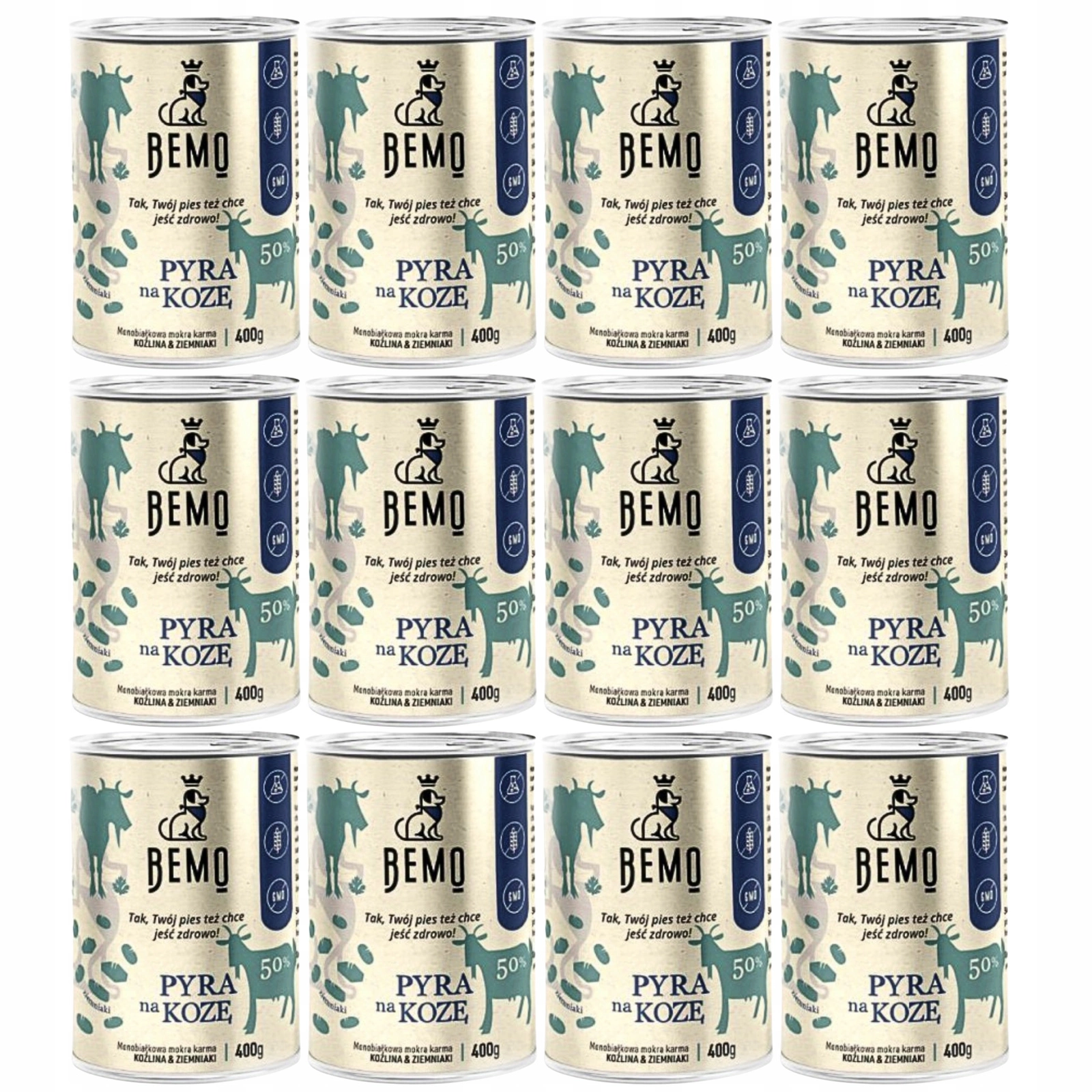 Bemo Pyra na kozę koźlina adult średnie rasy 400 g × 12