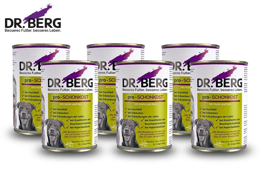 Dr.Berg Pro-Schonkost trzustka, wątroba, żołądek 400 g × 6
