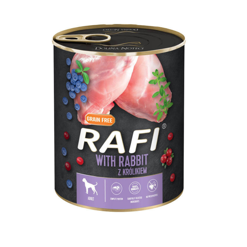 Dolina Noteci Rafi królik adult 800 g