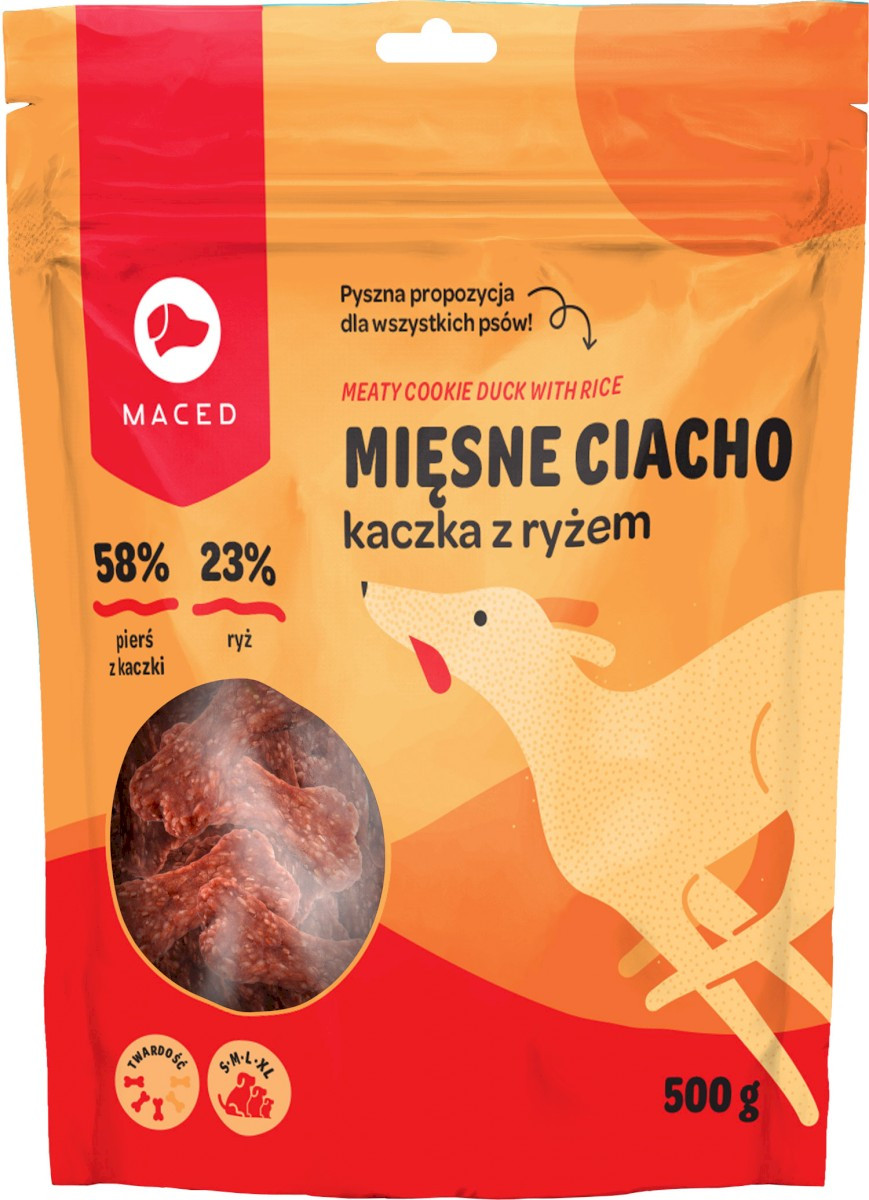 Maced Mięsne Ciacho kaczka, ryż 500 g