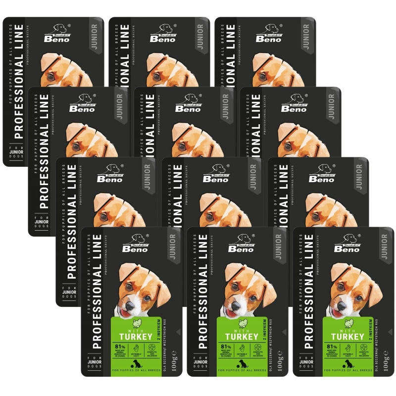 Super Beno indyk junior 100 g × 12