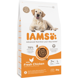 IAMS For Vitality kurczak senior duże rasy 3 kg