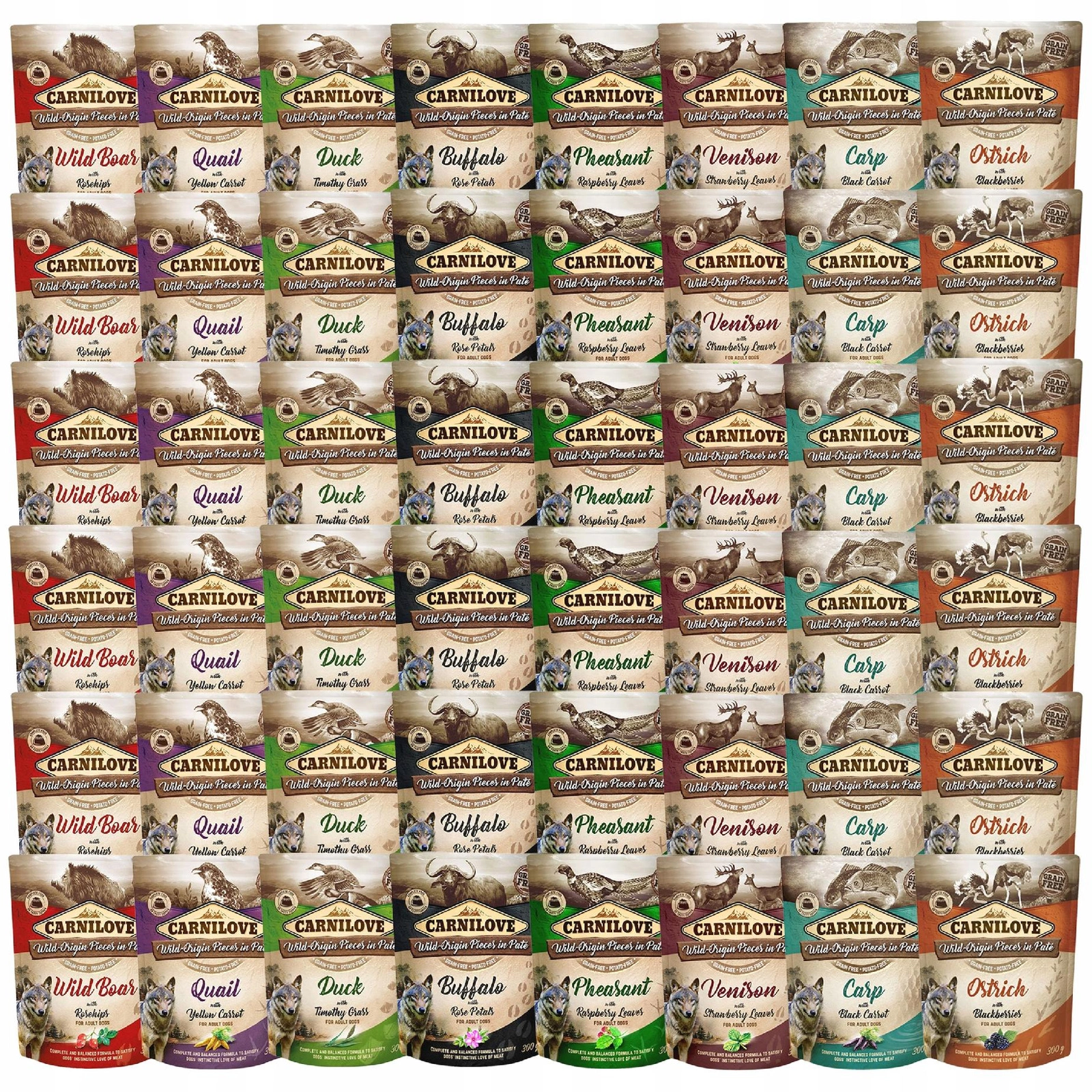 Carnilove mix adult 300 g × 48