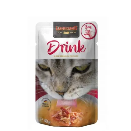 Leonardo Drink wołowina w bulionie 40 g