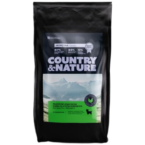 Country & Nature indyk, jagnięcina 9 kg