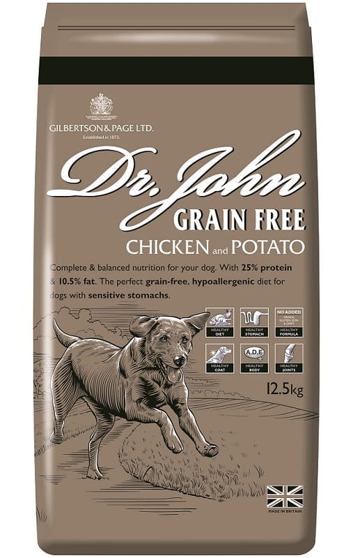 Dr John Grain Free kurczak 12,5 kg