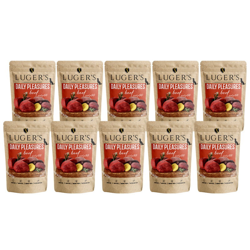 Luger's Daily Pleasures wołowina adult 500 g × 10