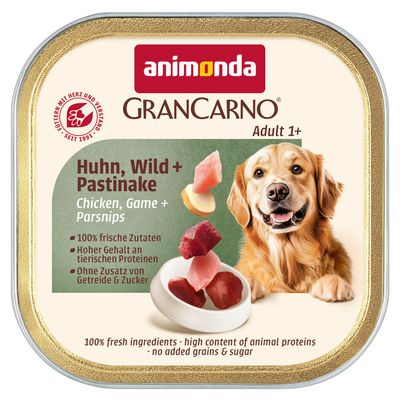 Animonda GranCarno dziczyzna, kurczak adult 150 g × 44