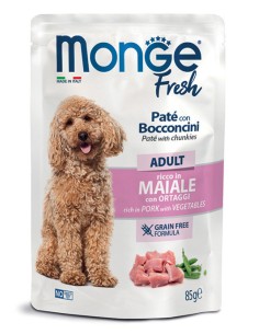 Monge Fresh wieprzowina z warzywami adult 85 g