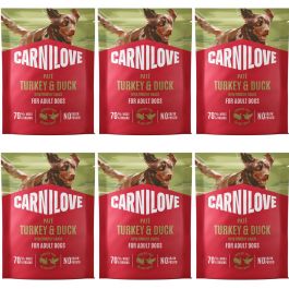 Carnilove indyk, kaczka adult 300 g × 6