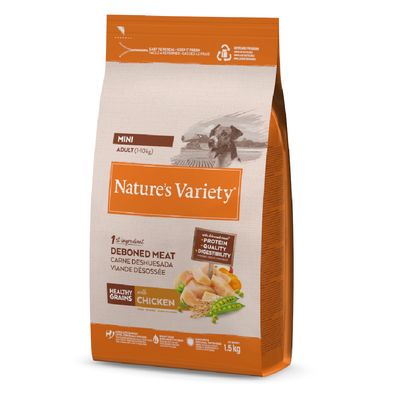 Nature's Variety Healthy Grains kurczak adult małe rasy 1.5 kg × 3